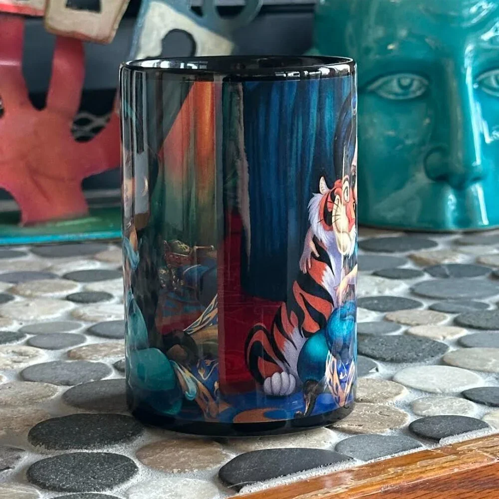 Disney Wonderground Gallery Jasmine Becket Griffith Coffee Mug Jasmine Rajah
